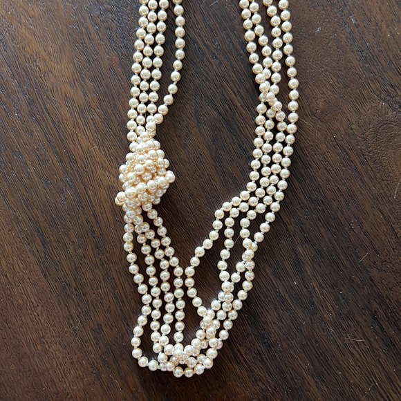 JCrew Multi strand nodded pearl necklace. - Picture 3 of 4